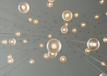 Lightbulbs shot from under (Unsplash | Skye Studios)