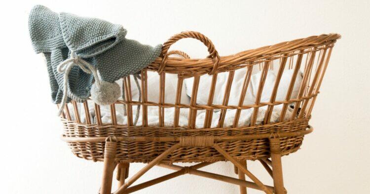 Newborn niece crib