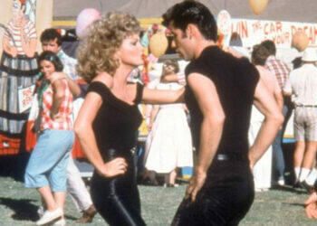 John Travolta and Olivia Newton