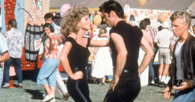 John Travolta and Olivia Newton