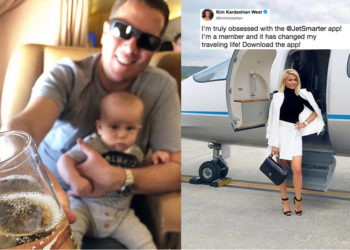 Jetsetter / Instagram / Kim Kardashian West / Twitter
