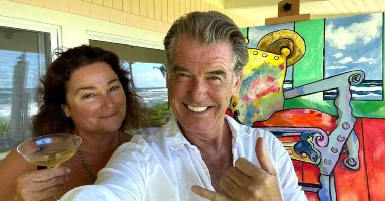 Pierce Brosnan and wife Keely Shay Smith