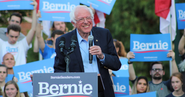 Wikimedia Commons | https://commons.wikimedia.org/wiki/File:Bernie_Sanders_smiling_at_UNC-Chapel_Hill.jpg