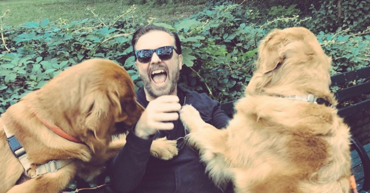 Instagram | @rickygervais