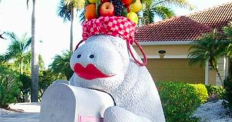 Manatee Mailbox