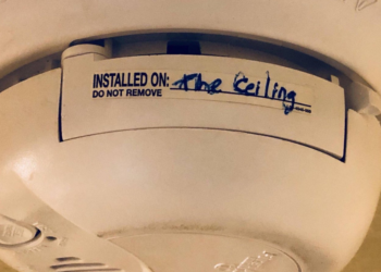 Smoke detector with 