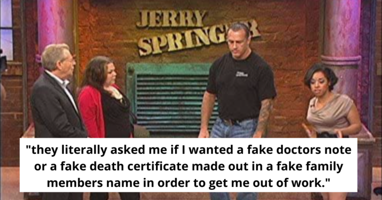 Jerry Springer via IMDb