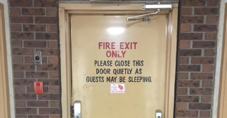 Door with 