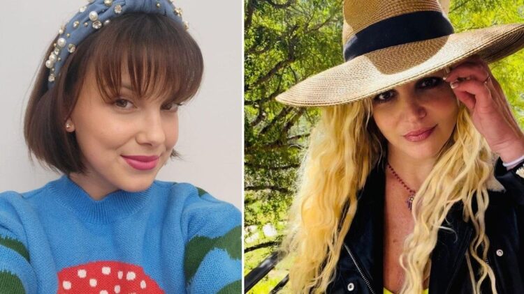 instagram | @milliebobbybrown / @britneyspears