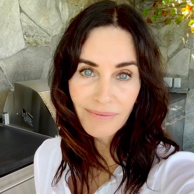 Courtney Cox smiling