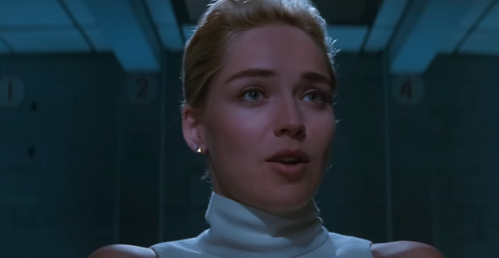 Sharon Stone in Basic Instinct