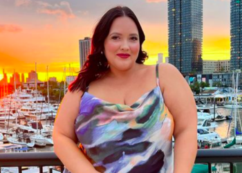 Megan in a dress