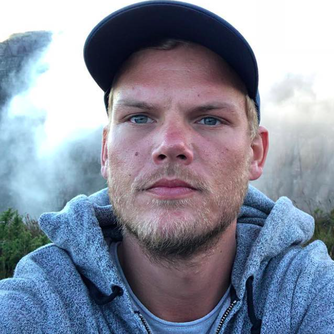 A selfie of Avicii outdoors