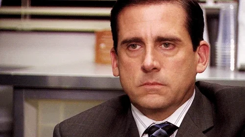 A gif of Michael Scott from The Office.