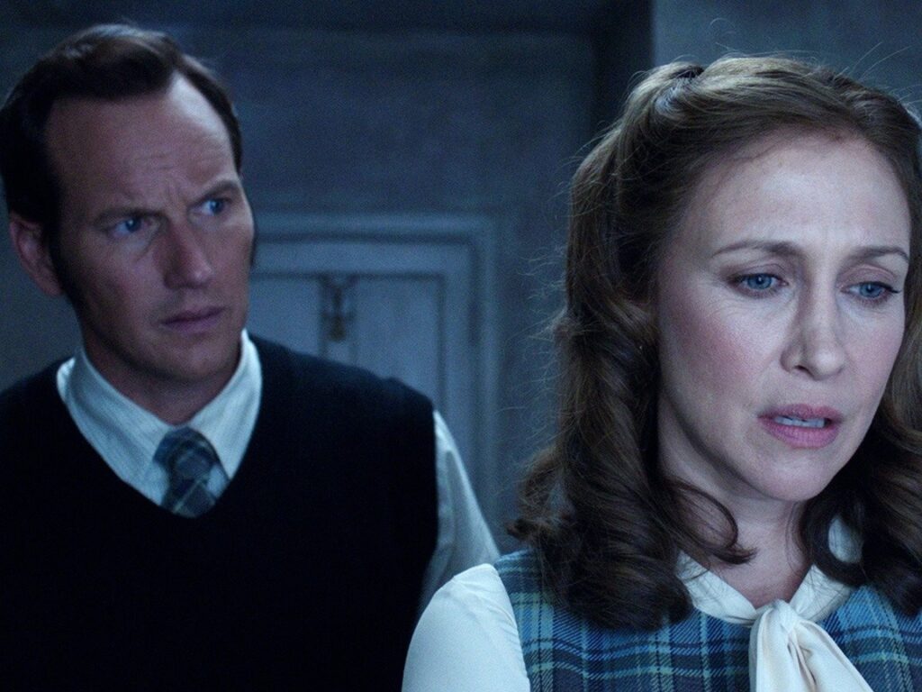 patrick wilson and vera farmiga in “the conjuring 2”
