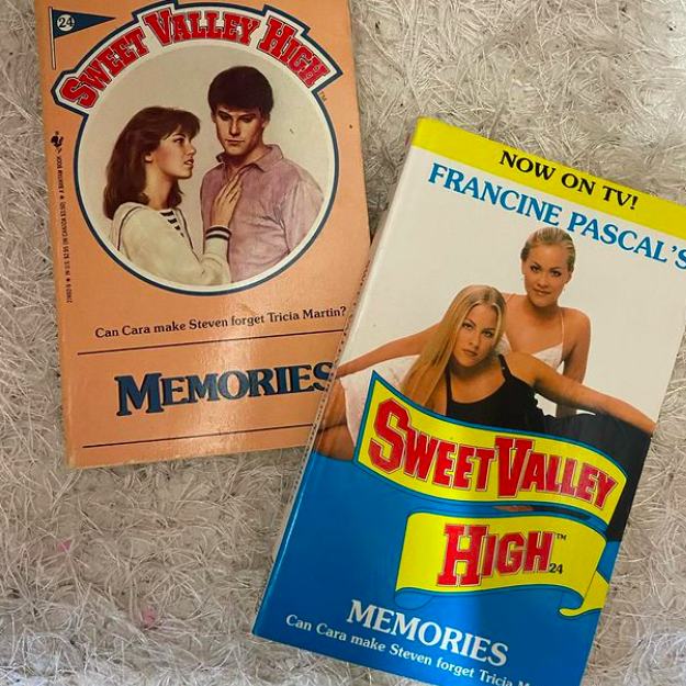 Sweet Valley High book and VHS