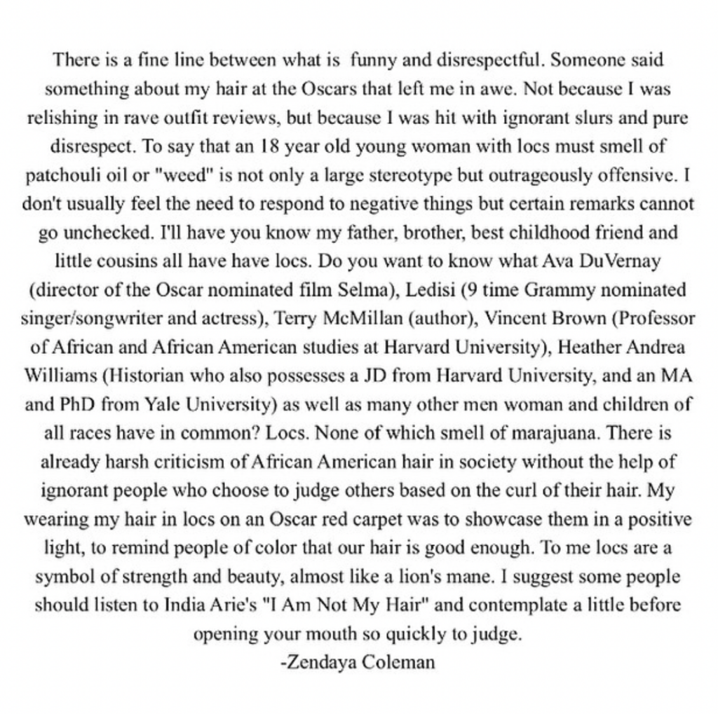 Zendaya claps back at interviewers