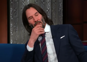Keanu Reeves interview via The Late Show With Stephen Colbert