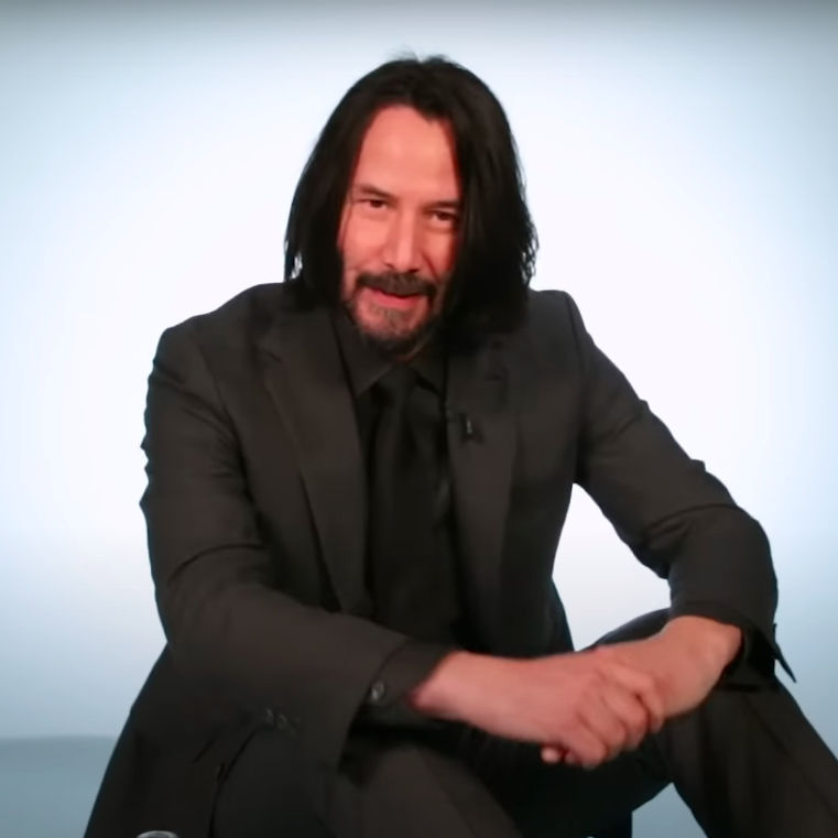 Keanu Reeves puppy interview via Buzzfeed