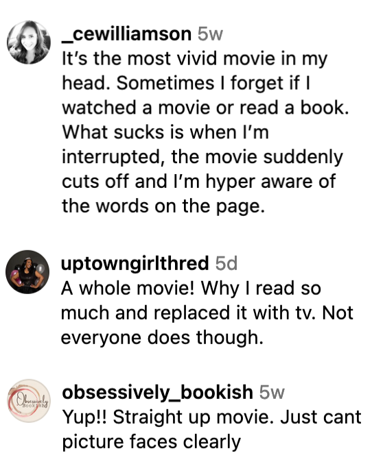 Instagram comment