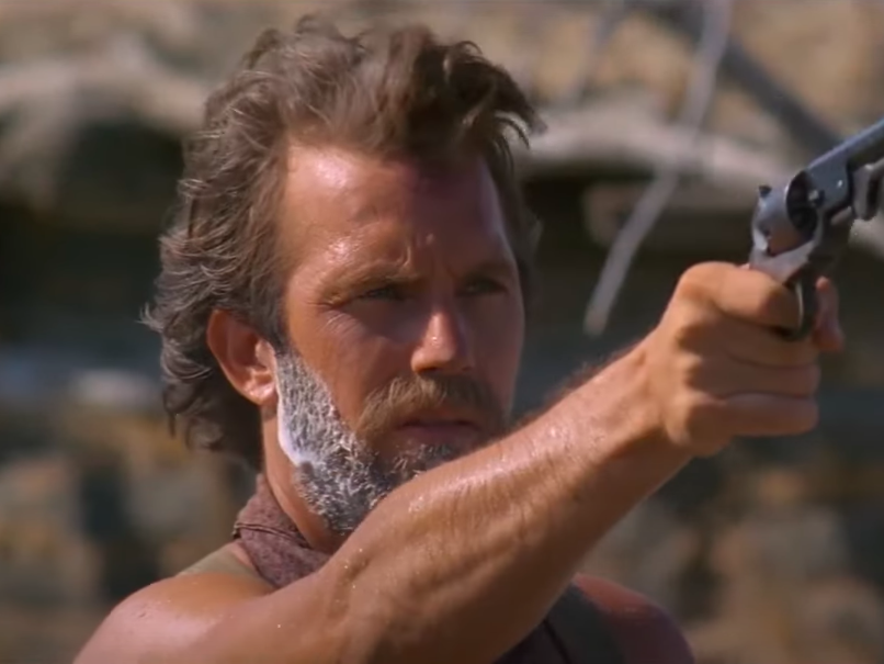 Kevin Costner in Dance With Wolves trailer via YouTube
