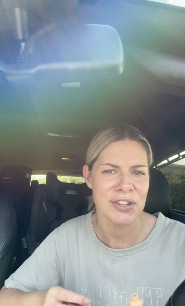Mom on TikTok ranting in car about how much she hates dinner viral video