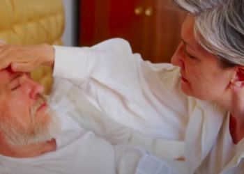 Sick elderly man stock footage via YouTube