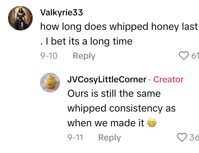 TikTok comments