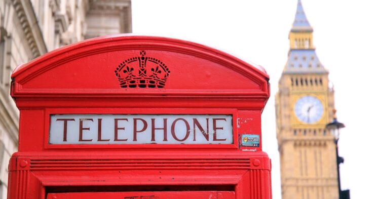 Telephone booth with Big Ben in the background