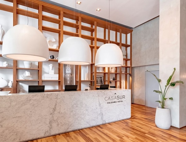 CasaSur Hotel lobby