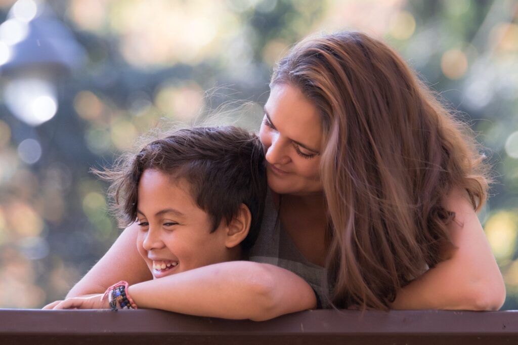 mother, son, love