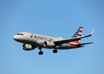 a large airplane flying in the sky