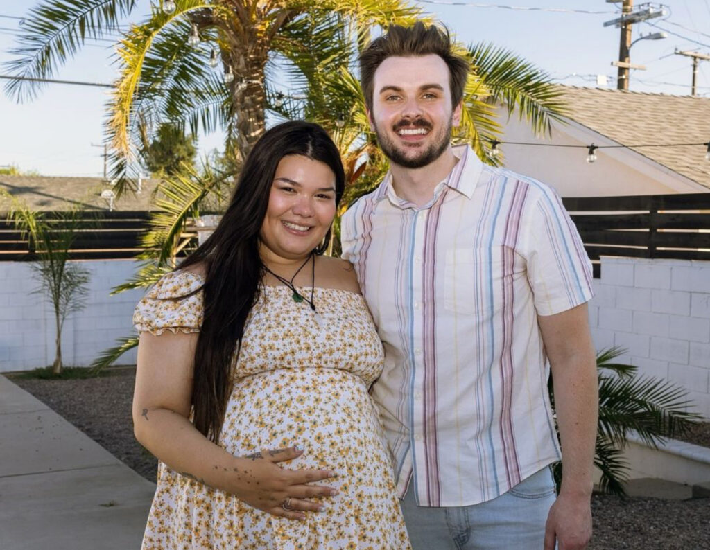 A photo of Madison De La Garza and boyfriend Ryan Mitchell