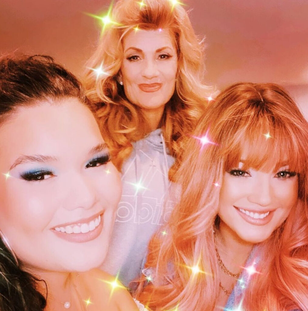 A selfie of Dianna, Madi, and Dallas