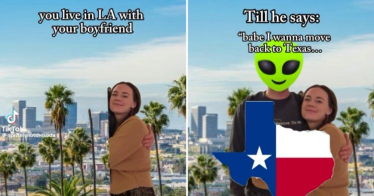 two tiktok screenshots