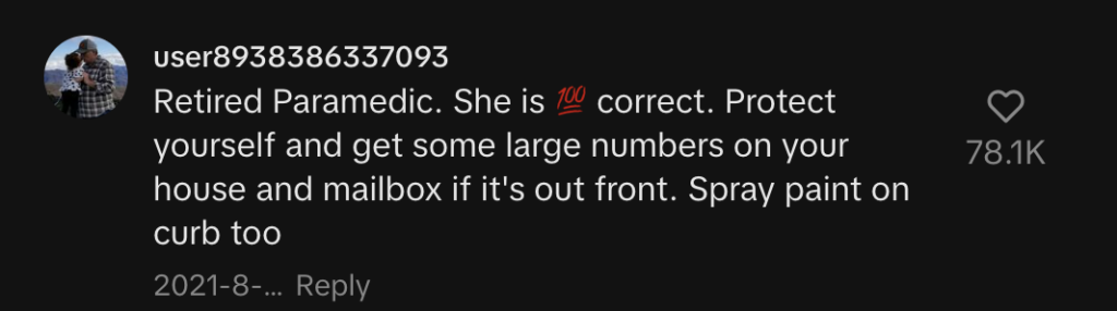 Comment on TikTok