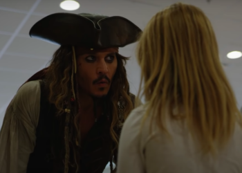 Johnny Depp visits BC Children’s Hospital as Jack Sparrow via YouTube