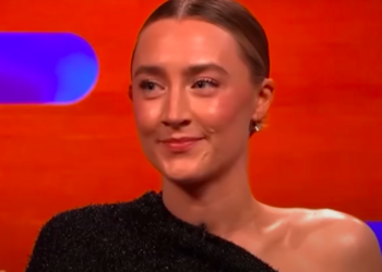 Saoirse Ronan viral moment on Graham Norton Show via YouTube
