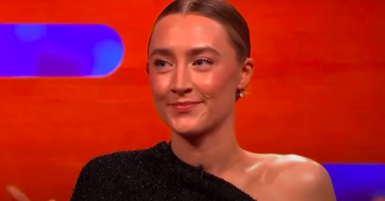 Saoirse Ronan viral moment on Graham Norton Show via YouTube