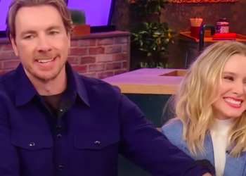Dax Shepard and Kristen Bell on the Rachael Ray Show via YouTube