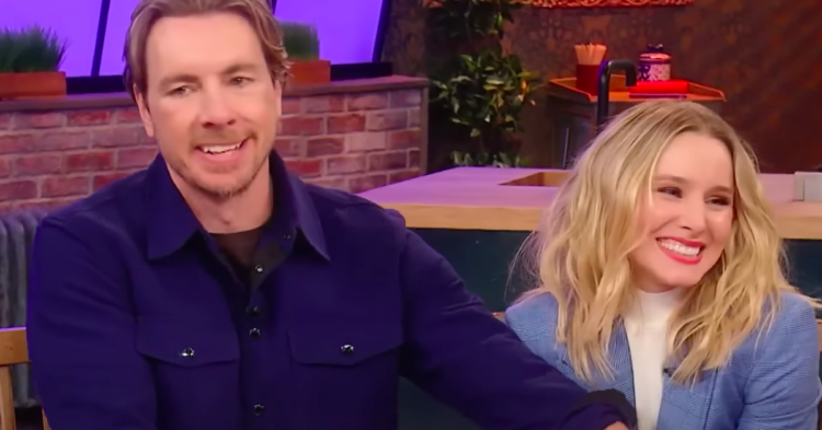 Dax Shepard and Kristen Bell on the Rachael Ray Show via YouTube