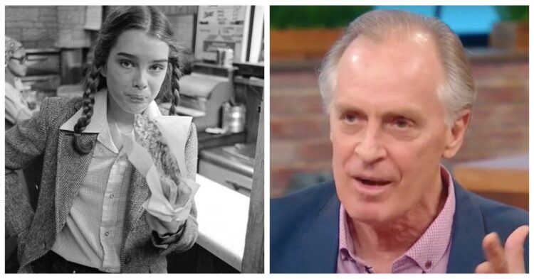 Brooke Shields and former co-star, Keith Carradine