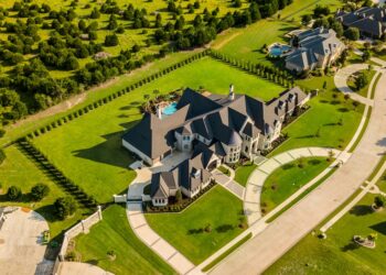House on a huge lot