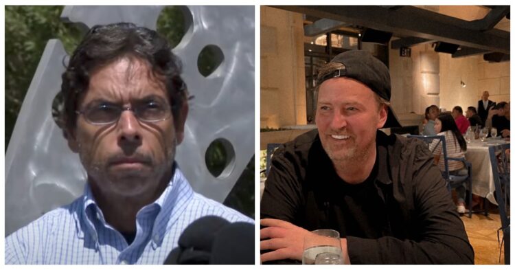 Dr. Mark Chavez and Matthew Perry
