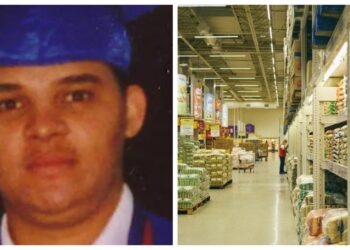 Larry Ely Murillo and supermarket