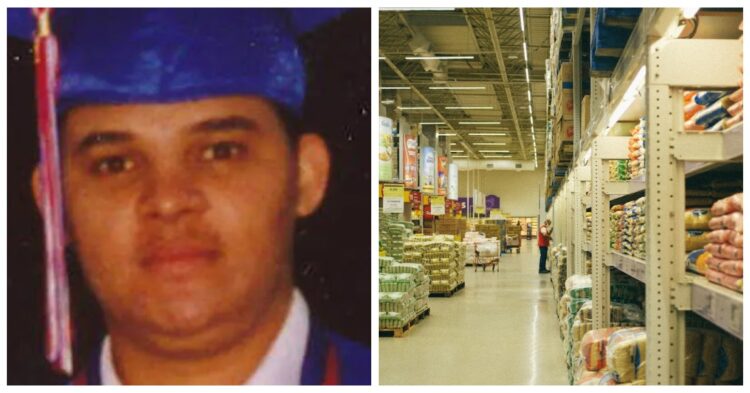 Larry Ely Murillo and supermarket