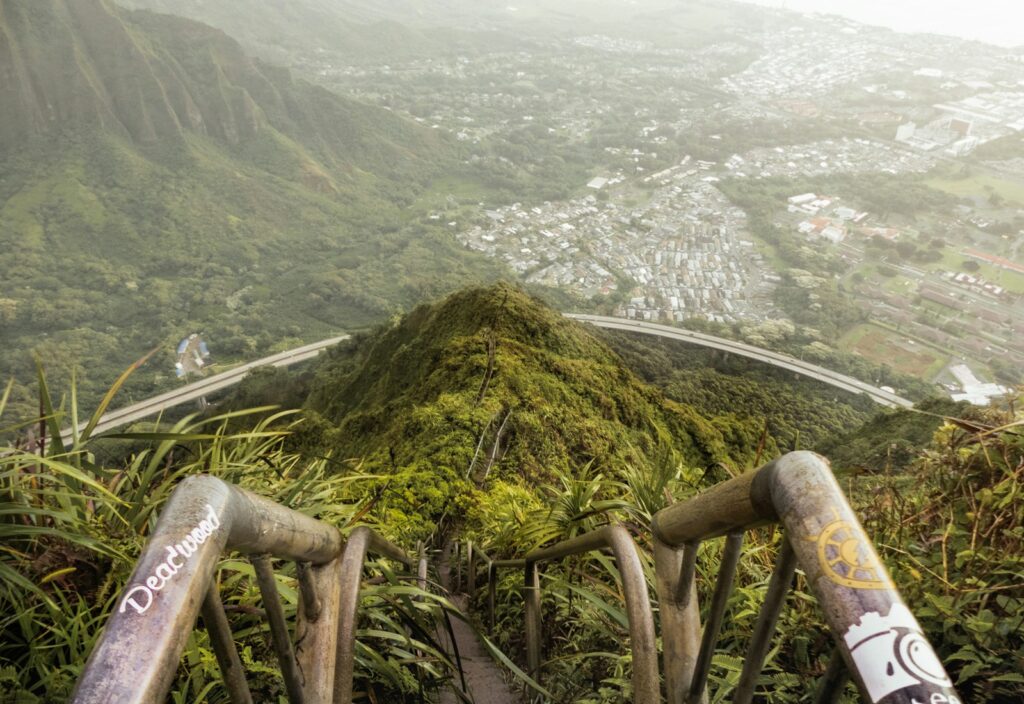 photo of green mountain