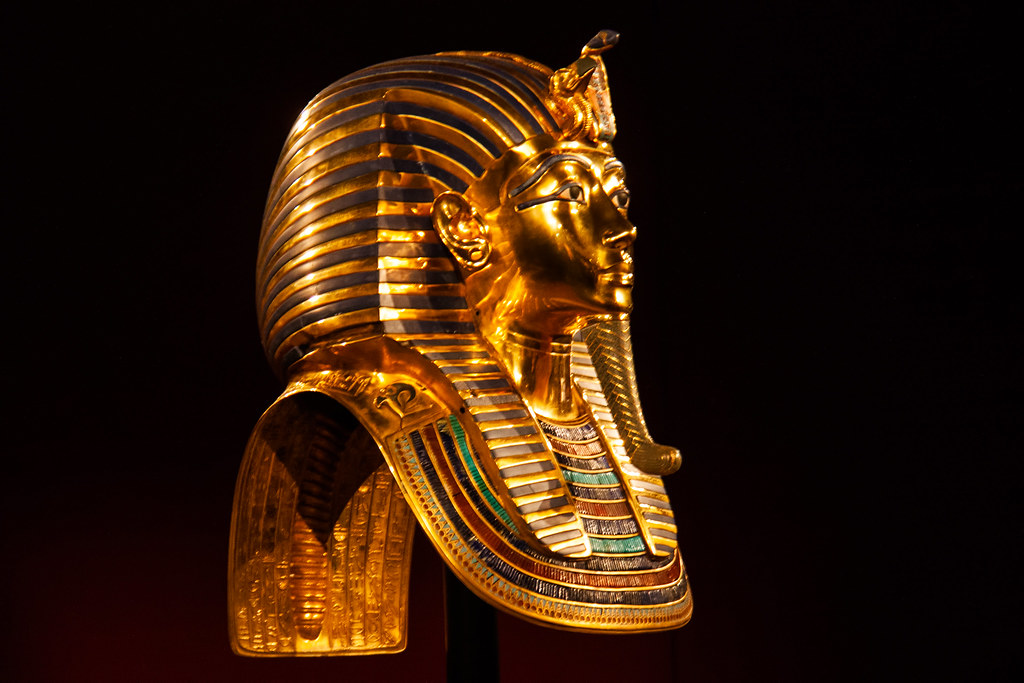 Tutankhamun‘s death mask