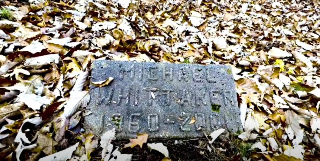The Whittakers' cemetery