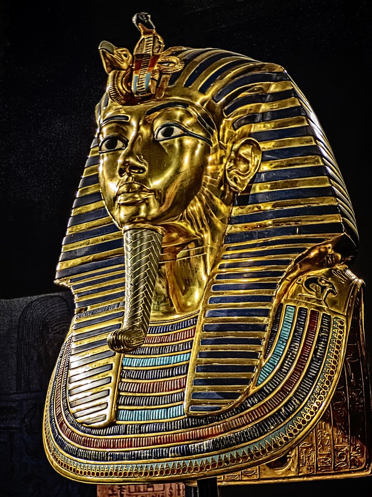Tutankhamun‘s death mask